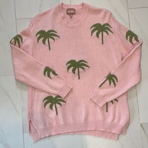 Show me your mumu palm tree sweater size XS